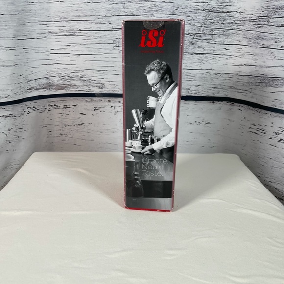 ISI inspiring food cream proof whip stainless steel 1 pint create new taste - Picture 2 of 8